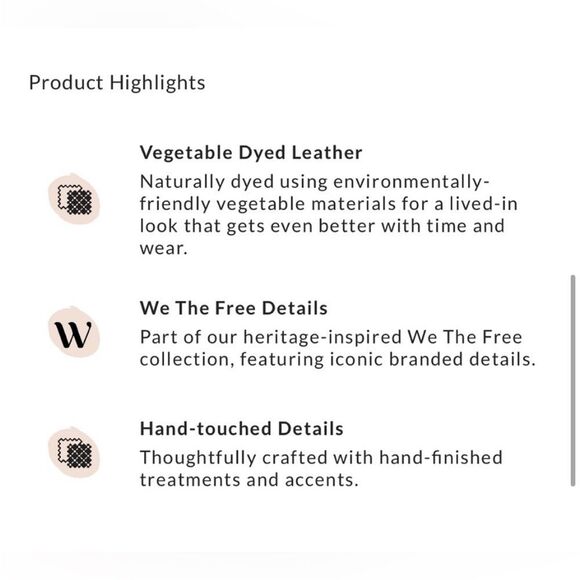 Free People We The Free Suede Leather Silvie Studded Sling Cognac Brown Bag NWT - Picture 6 of 7